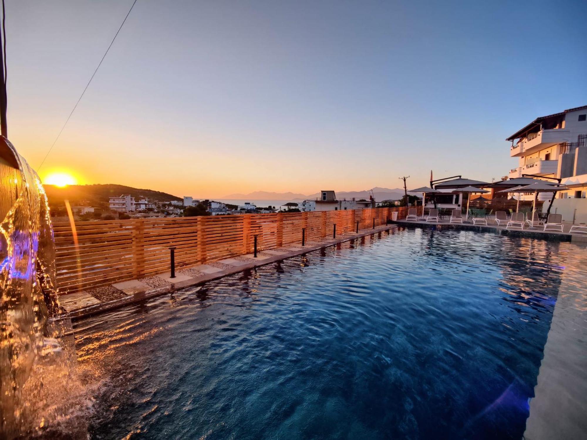 The View Hotel Ksamil Exterior foto