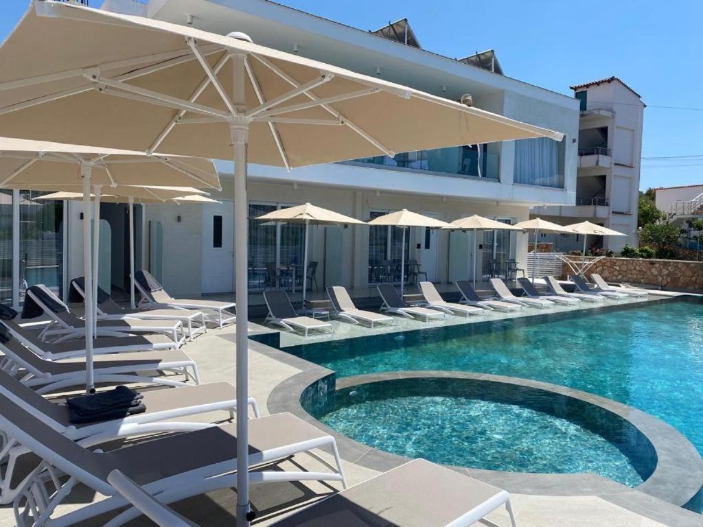 The View Hotel Ksamil Exterior foto